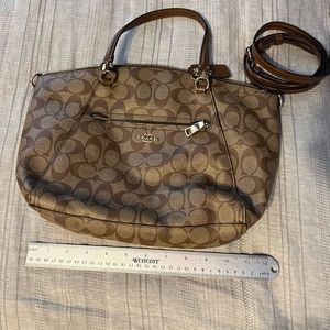Coach cross body bag